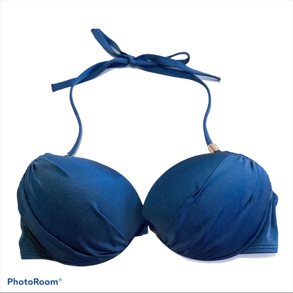Victoria’s Secret The Tease Blue Bikini Top